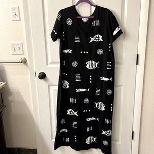 M.MAC Rock Fish Midi-Length Dress